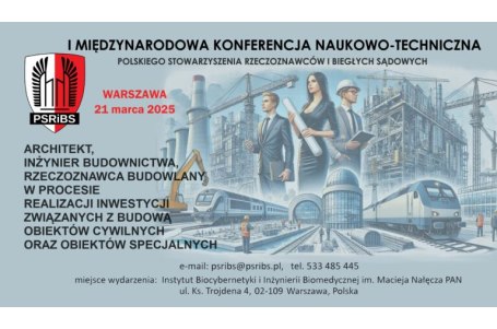 I Międzynarodowa Konferencja Naukowo-Techniczna PSRiBS