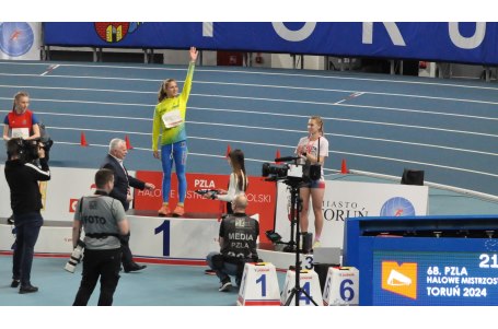 Krawczyńska z trzema medalami Mistrzostw Polski