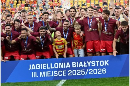Jagiellonia z brązowym medalem